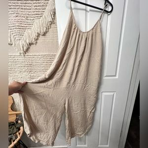 Cream Jumpsuit / Romper